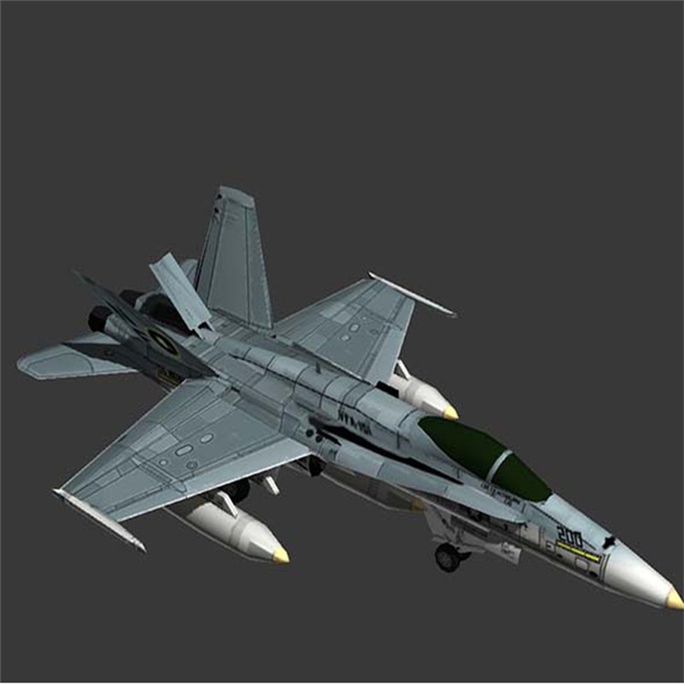 井陉矿3D舰载战斗机模型